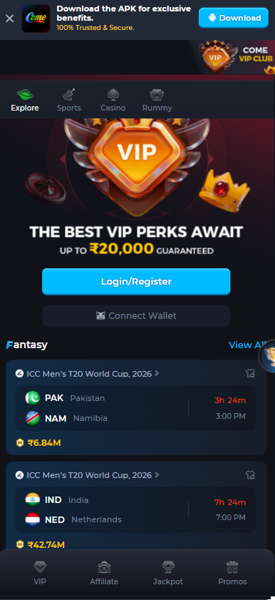 Come Game Agent Bonus